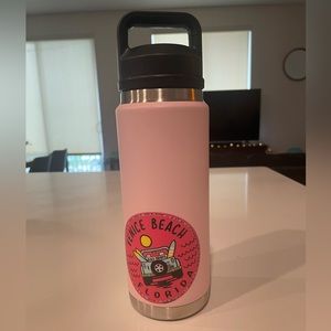 Yeti Rambler Water Bottle - Ice Pink